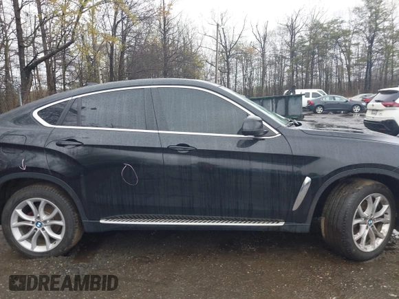 2015 BMW X6 xDrive35i with VIN 5UXKU2C53F0N76799, listed as a IAAI auction lot 41946628 with 173,607 mi miles. Bid and sale history available at carsss.com. Image 14.