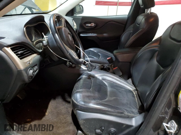 2017 Jeep Cherokee Limited с VIN 1C4PJMDB9HW519409, выставлен на аукционе Copart как лот 61005795 с пробегом 220 523 миль миль и Чистый • Clean title. История ставок и продаж доступна на DreamBid. Изображение 7.