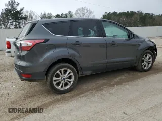 2017 Ford Escape SE with VIN 1FMCU0GD2HUC52083, listed as a Copart auction lot 46518655 with 143,152 mi miles and Salvage Title. Bid and sale history available at carsss.com. Image 3.