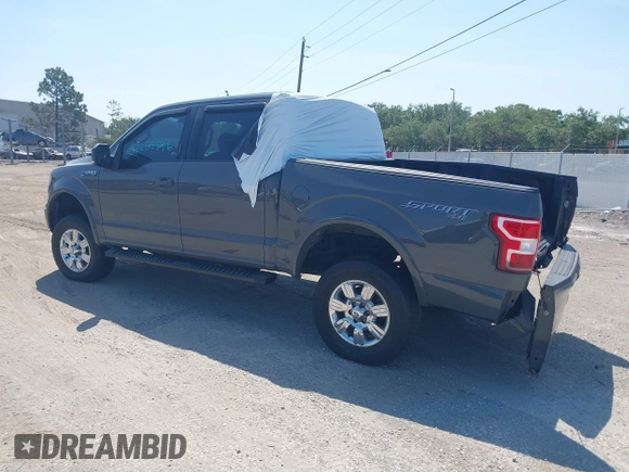 2018 Ford F-150 XL z VIN 1FTEW1EP8JFD63788, wystawiony jako IAAI lot #42252446 z przebiegiem 52 611 mil mil oraz . Historia ofert i sprzedaży dostępna na DreamBid. Obrazek 3.