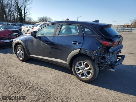2021 Mazda CX-3 Sport with VIN JM1DKDB79M1512613, listed as a Copart auction lot 44962055 with 53,290 mi miles and Salvage Title. Bid and sale history available at carsss.com. Image 2.