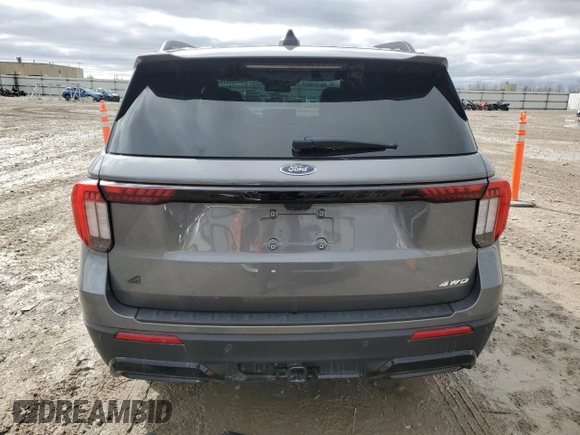 2025 Ford Explorer ST-Line z VIN 1FMUK8KH1SGA35391, wystawiony jako Copart lot #51157515 z przebiegiem 10 269 mil mil oraz Szkoda całkowita • Salvage title. Historia ofert i sprzedaży dostępna na DreamBid. Obrazek 6.
