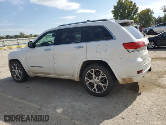 2021 Jeep Grand Cherokee Overland with VIN 1C4RJFCG4MC531593, listed as a Copart auction lot 75764374 with 62,947 mi miles and Clean title. Bid and sale history available at DreamBid. Image 2.