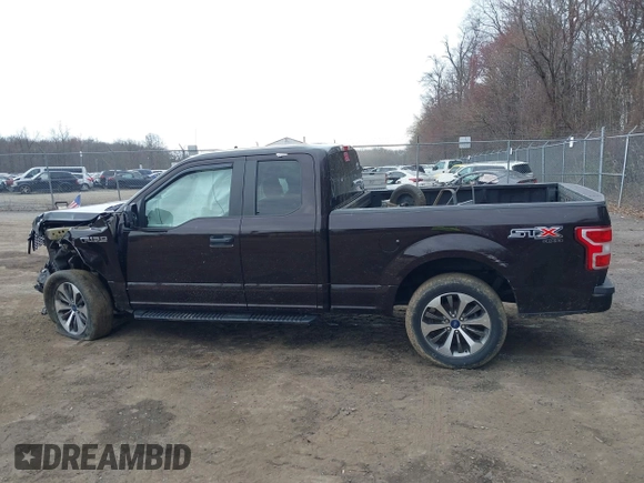 2020 Ford F-150 XL with VIN 1FTEX1EP9LKD59711, listed as a IAAI auction lot 41907922 with 67,175 mi miles. Bid and sale history available at carsss.com. Image 14.