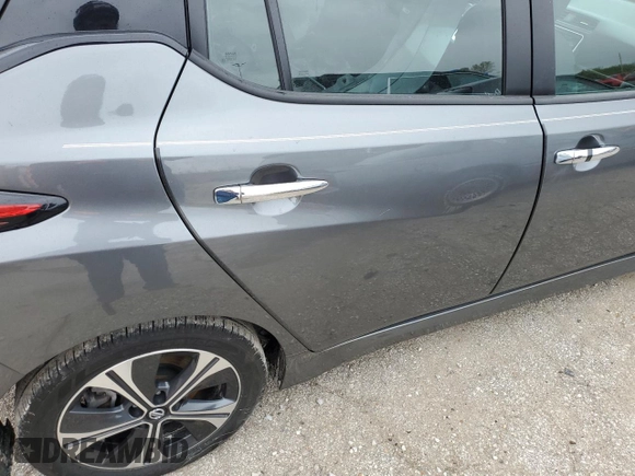 2018 Nissan LEAF SL with VIN 1N4AZ1CP6JC306313, listed as a Copart auction lot 48674234 with 37,808 mi miles and Salvage Title. Bid and sale history available at DreamBid. Image 10.