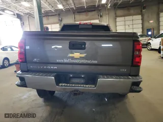 2014 Chevrolet Silverado 1500 LTZ with VIN 3GCUKSEC1EG395643, listed as a Copart auction lot 52786225 with 154,002 mi miles and Salvage Title. Bid and sale history available at carsss.com. Image 6.