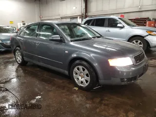 2003 Audi A4 1.8T with VIN WAULC68E53A264026, listed as a Copart auction lot 87417384 with 108,706 mi miles and Salvage Title. Bid and sale history available at carsss.com. Image 4.