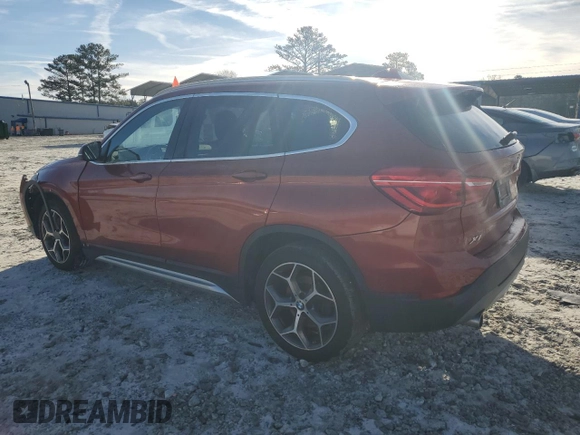 2019 BMW X1 sDrive28i with VIN WBXHU7C50K3H46236, listed as a Copart auction lot 45742165 with 102,335 mi miles and Salvage Title. Bid and sale history available at carsss.com. Image 2.