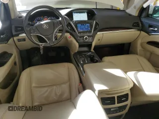 2016 Acura MDX w/Tech with VIN 5FRYD3H46GB017086, listed as a Copart auction lot 45859595 with 94,228 mi miles and Salvage Title. Bid and sale history available at carsss.com. Image 8.