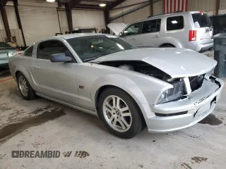 2006 Ford Mustang GT Deluxe with VIN 1ZVFT82H965145372, listed as a Copart auction lot 53283605 with 86,375 mi miles and Salvage Title. Bid and sale history available at carsss.com. Image 4.