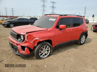 2020 Jeep Renegade Latitude with VIN ZACNJABB0LPL80024, listed as a Copart auction lot 58847045 with 77,138 mi miles and Salvage title. Bid and sale history available at DreamBid. Image 1.
