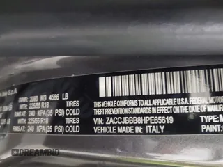 2017 Jeep Renegade Altitude с VIN ZACCJBBB8HPE65619, выставлен на аукционе IAAI как лот 42509226 с пробегом 122 461 миль миль и . История ставок и продаж доступна на DreamBid. Изображение 9.