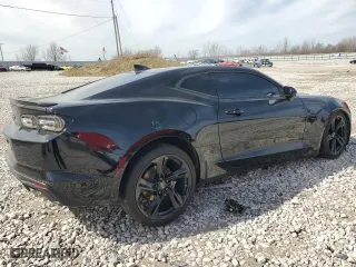 2021 Chevrolet Camaro 1SS with VIN 1G1FF1R78M0105057, listed as a Copart auction lot 49080955 with 38,589 mi miles and Salvage Title. Bid and sale history available at carsss.com. Image 3.
