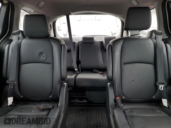 2023 Honda Odyssey Touring with VIN 5FNRL6H86PB049842, listed as a Copart auction lot 55992424 with 27,423 mi miles and Non Repairable. Bid and sale history available at DreamBid. Image 10.