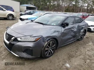 2020 Nissan Maxima S z VIN 1N4AA6BV1LC381377, wystawiony jako Copart lot #85200494 z przebiegiem 117 994 mil mil oraz Szkoda całkowita • Salvage title. Historia ofert i sprzedaży dostępna na DreamBid. Obrazek 1.