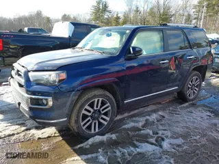 2020 Toyota 4Runner SR5 with VIN JTEBU5JR6L5831058, listed as a IAAI auction lot 41638556 with 65,652 mi miles. Bid and sale history available at carsss.com. Image 2.