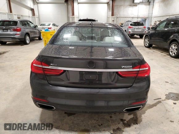 2017 BMW 7 Series ALPINA B7 xDrive with VIN WBA7F2C32HG422835, listed as a Copart auction lot 50741885 with 130,607 mi miles and Non repairable. Bid and sale history available at DreamBid. Image 6.