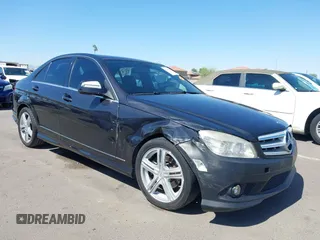 2009 Mercedes-Benz C 300 Sport with VIN WDDGF54X29R042525, listed as a IAAI auction lot 42596150 with 141,430 mi miles and . Bid and sale history available at DreamBid. Image 6.