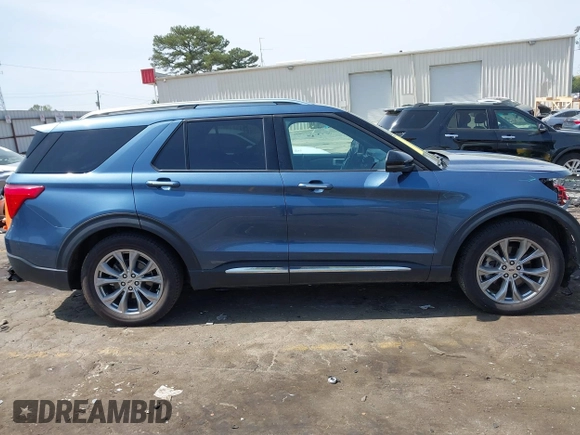 2020 Ford Explorer Limited with VIN 1FMSK7FH7LGC00194, listed as a IAAI auction lot 41937335 with 78,839 mi miles. Bid and sale history available at carsss.com. Image 13.