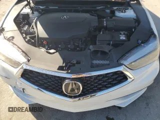 2020 Acura TLX w/Technology Pkg with VIN 19UUB2F40LA000825, listed as a Copart auction lot 43449455 with 50,008 mi miles and Salvage Title. Bid and sale history available at carsss.com. Image 11.