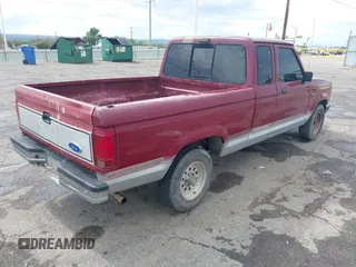 1992 Ford Ranger with VIN 1FTCR14X6NPA10689, listed as a IAAI auction lot 42651715 with 53,477 mi miles and . Bid and sale history available at DreamBid. Image 4.