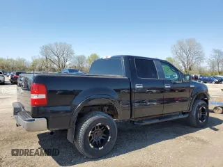 2007 Ford F-150 XLT with VIN 1FTPW14V47KC57993, listed as a Copart auction lot 53583765 with 156,109 mi miles and Salvage Title. Bid and sale history available at DreamBid. Image 3.