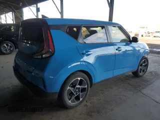 2024 Kia Soul EX with VIN KNDJ33AUXR7231426, listed as a Copart auction lot 46540865 with 18,781 mi miles and Salvage Title. Bid and sale history available at carsss.com. Image 3.