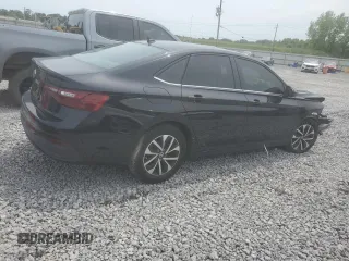 2024 Volkswagen Jetta S with VIN 3VW5M7BU1RM039173, listed as a Copart auction lot 56147215 with 31,354 mi miles and Clean title. Bid and sale history available at DreamBid. Image 3.
