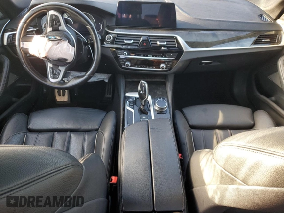 2017 BMW 5 Series 530i z VIN WBAJA5C36HG895109, wystawiony jako Copart lot #42819595 z przebiegiem Nie podano mil oraz Szkoda całkowita • Salvage title. Historia ofert i sprzedaży dostępna na DreamBid. Obrazek 8.