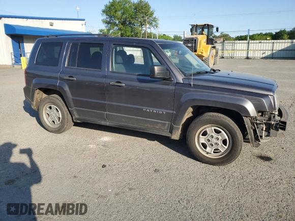2017 Jeep Patriot Sport with VIN 1C4NJPBA2HD102356, listed as a Copart auction lot 52963505 with 127,071 mi miles and Salvage Title. Bid and sale history available at DreamBid. Image 4.