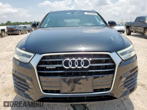 2016 Audi Q3 Prestige with VIN WA1FFCFS3GR020455, listed as a Copart auction lot 59219665 with 93,480 mi miles and Salvage title. Bid and sale history available at DreamBid. Image 5.