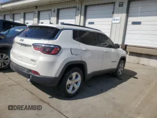 2018 Jeep Compass Latitude with VIN 3C4NJCBB5JT226168, listed as a Copart auction lot 47044735 with Not provided miles and Salvage title. Bid and sale history available at DreamBid. Image 3.