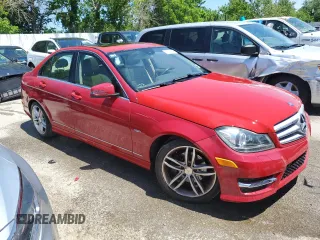 2012 Mercedes-Benz C 250 Sport with VIN WDDGF4HB8CA730561, listed as a Copart auction lot 62416174 with 167,186 mi miles and Non Repairable. Bid and sale history available at DreamBid. Image 4.