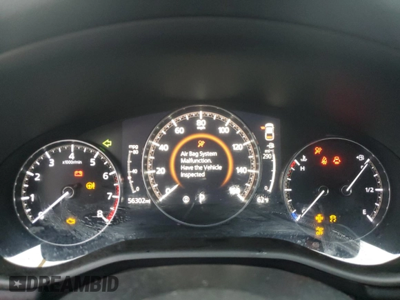 2020 Mazda 3 Select with VIN 3MZBPACL5LM128961, listed as a Copart auction lot 51634715 with 56,302 mi miles and Salvage title. Bid and sale history available at DreamBid. Image 9.