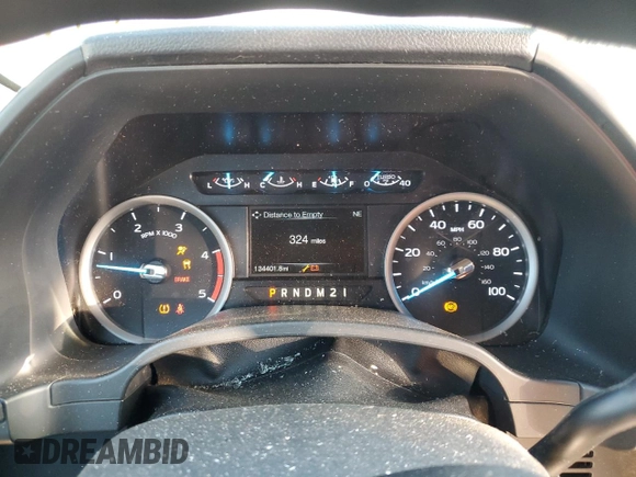 2019 Ford F-250 XL with VIN 1FT7W2BT7KEC40619, listed as a Copart auction lot 48854175 with 134,401 mi miles and Salvage title. Bid and sale history available at DreamBid. Image 9.