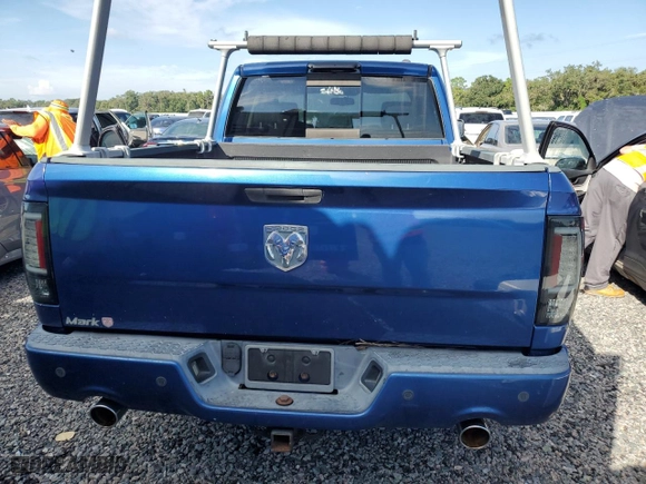 2009 Dodge Ram 1500 ST with VIN 1D3HB18T19S736584, listed as a Copart auction lot 73853374 with 113,256 mi miles and Salvage Title. Bid and sale history available at carsss.com. Image 6.