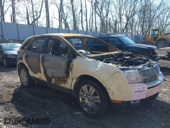 2008 Lincoln MKX with VIN 2LMDU88C68BJ13318, listed as a IAAI auction lot 41996449 with Not Provided miles and . Bid and sale history available at DreamBid. Image 1.