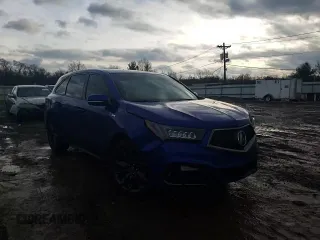 2019 Acura MDX Technology with VIN 5J8YD4H08KL011219, listed as a Copart auction lot 45354005 with Not provided miles and Salvage title. Bid and sale history available at DreamBid. Image 12.