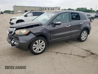 2011 Acura RDX with VIN 5J8TB1H27BA002653, listed as a Copart auction lot 57382775 with 186,875 mi miles and Salvage title. Bid and sale history available at DreamBid. Image 1.