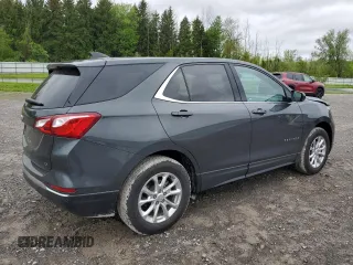 2020 Chevrolet Equinox LT z VIN 3GNAXJEV1LS552346, wystawiony jako Copart lot #58141245 z przebiegiem 49 115 mil mil oraz Szkoda całkowita • Salvage title. Historia ofert i sprzedaży dostępna na DreamBid. Obrazek 3.