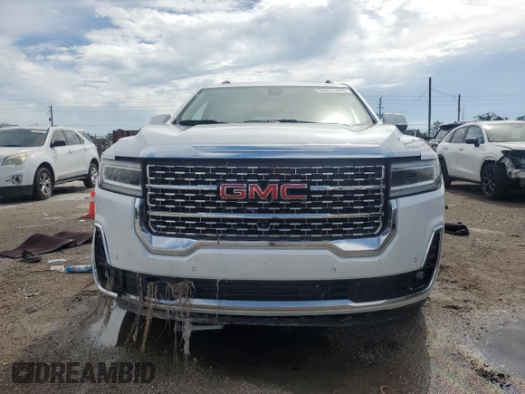 2022 GMC Acadia Denali with VIN 1GKKNPLS9NZ154553, listed as a Copart auction lot 69231444 with 105,997 mi miles and Salvage Title. Bid and sale history available at carsss.com. Image 5.