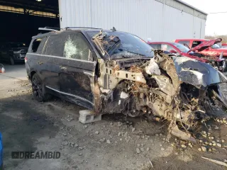 2024 Lincoln Navigator Reserve z VIN 5LMJJ2LG3REL05460, wystawiony jako Copart lot #42491435 z przebiegiem Nie podano mil oraz Szkoda całkowita • Salvage title. Historia ofert i sprzedaży dostępna na DreamBid. Obrazek 4.