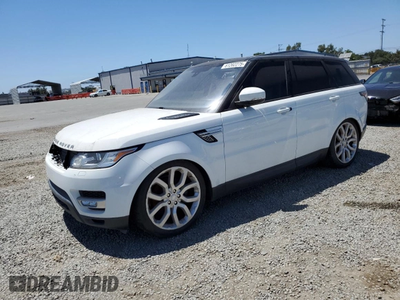 2016 Land Rover Range Rover Sport HSE with VIN SALWR2VFXGA638472, listed as a Copart auction lot 61202275 with 101,911 mi miles and Clean title. Bid and sale history available at DreamBid. Image 1.