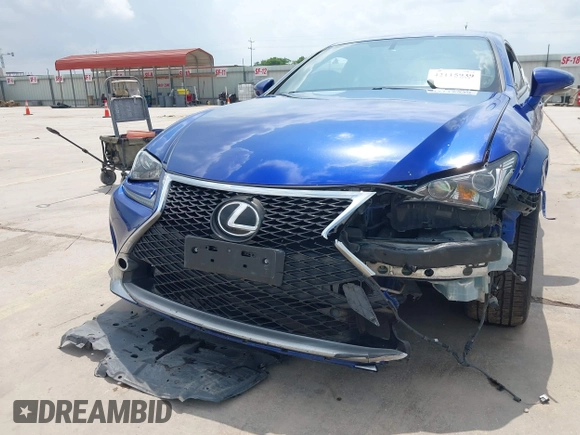 2016 Lexus RC 200t F Sport z VIN JTHHA5BC7G5002196, wystawiony jako IAAI lot #42115939 z przebiegiem 122 093 mil mil oraz . Historia ofert i sprzedaży dostępna na DreamBid. Obrazek 6.