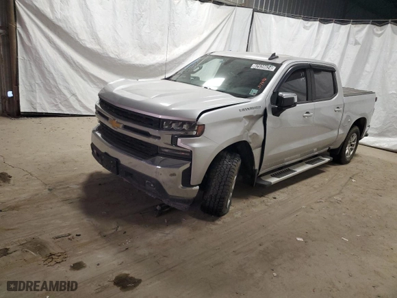 2021 Chevrolet Silverado 1500 LT with VIN 3GCPWCEK2MG317692, listed as a Copart auction lot 82539624 with 101,950 mi miles and Clean Title. Bid and sale history available at carsss.com. Image 1.
