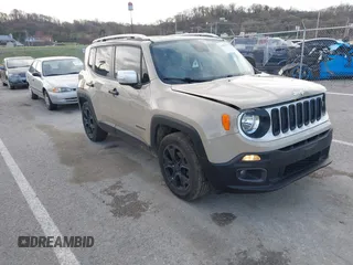 2016 Jeep Renegade Limited with VIN ZACCJADTXGPC74363, listed as a IAAI auction lot 41827735 with 105,446 mi miles and . Bid and sale history available at DreamBid. Image 1.