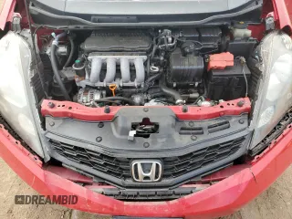 2012 Honda Fit Sport with VIN JHMGE8H52CC039480, listed as a Copart auction lot 48185445 with 106,663 mi miles and Salvage Title. Bid and sale history available at DreamBid. Image 12.
