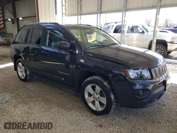 2015 Jeep Compass Latitude with VIN 1C4NJDEB1FD216428, listed as a Copart auction lot 46059185 with 267,299 mi miles and Clean Title. Bid and sale history available at carsss.com. Image 4.