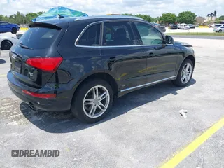 2013 Audi Q5 Premium Plus with VIN WA1LFAFP5DA046293, listed as a IAAI auction lot 42417250 with 132,124 mi miles and . Bid and sale history available at DreamBid. Image 4.