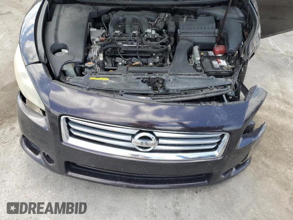 2014 Nissan Maxima SV z VIN 1N4AA5AP1EC439990, wystawiony jako Copart lot #53460495 z przebiegiem 145 277 mil mil oraz Szkoda całkowita • Salvage title. Historia ofert i sprzedaży dostępna na DreamBid. Obrazek 11.
